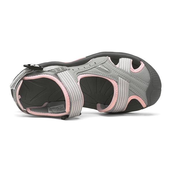 Women's Closed Toe Athletic Sport Sandals - GREY PINK - 2